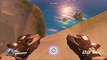 Overwatch Glitch - Reaper can get Outside Map (Watchpoint Gibraltar)