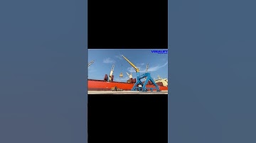 Cẩu chân đế 45 tấn Cảng Quốc Tế Sông Lam #vinalift #portalcrane #pedestalcrane #cangquoctesonglam