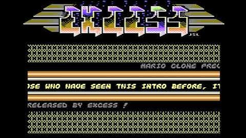 C64 Crack Intro: Topgun Logo Intro by Excess ! 2014