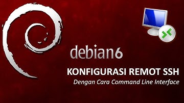 KONFIGURASI REMOT SSH DEBIAN 6