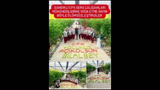 Sandıklı Cfk Serada Sevilen Mühendislerinin Ayrılması Üzerine Böyle Veda Ettiler