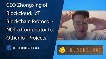Blockcloud: IoT Blockchain Protocol - NOT a Competitor to Other IoT Projects