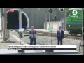 Урочисте відкриття нового Бескидського залізничного тунелю