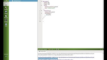 QML Tutorial Part 5 || Creating A New Hello World App