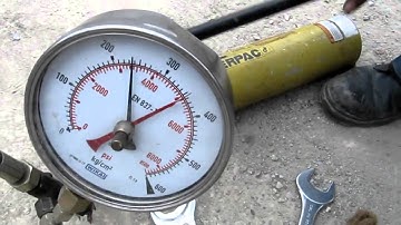 pull out test of rebar steel