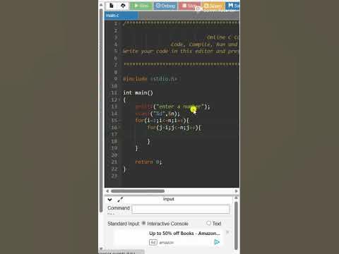 c pattern printing. #coding #designpattern #pattern - YouTube