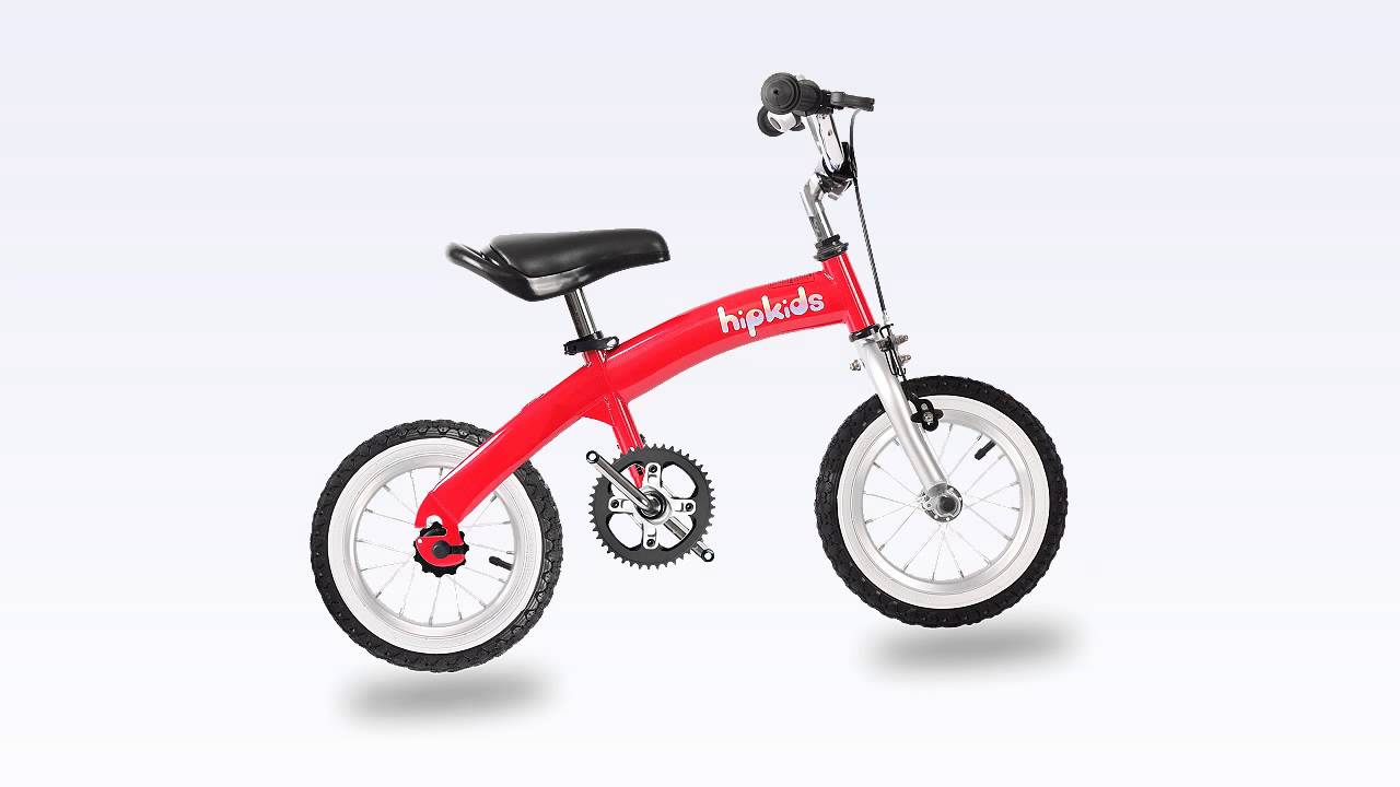 balance bike with removable pedals