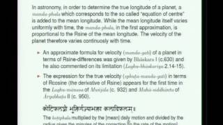 Mod-01 Lec-30 Development of Calculus in India 1