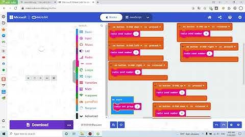 Hướng dẫn Code cho tay cầm chơi games điều khiển+ và Maqueen trong Microbit