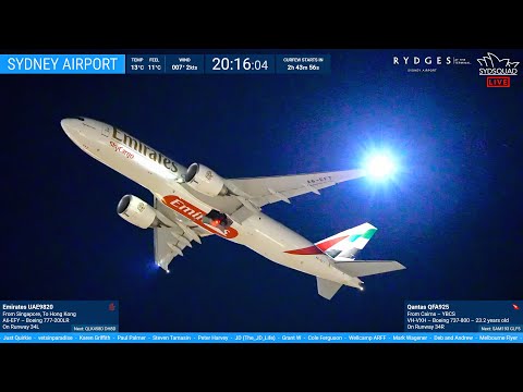 馃敶 LIVE Sydney Airport Plane-Spotting from the Rydges Sydney Airport Hotel with Kurt 馃敶