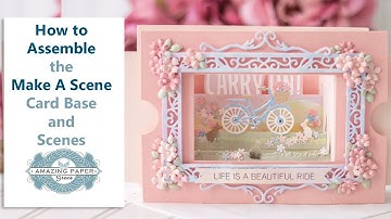 APG How to Assemble Make A Scene Card Base