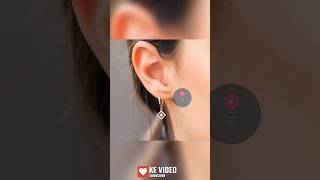 Gold Earrings | Latest & Stylish Drop Earrings #earrings #jewellery #viral #fashion #ytshorts #short