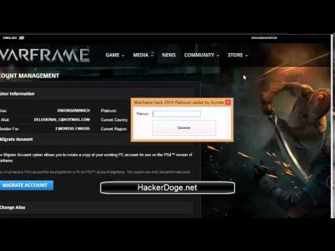 Warframe ps4 platinum coupon
