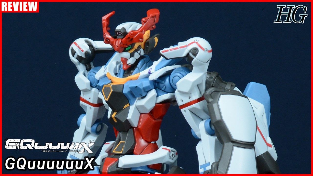 [CC] 첫인상은 '???' 그래도 프라는 잘 나왔네 - HG 1/144 기동전사 건담 GQuuuuuuX (지쿠악스) [REVIEW]