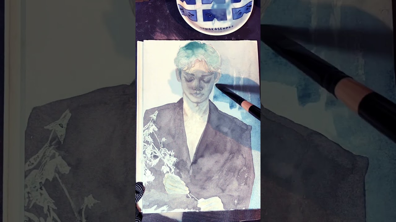 221114 EXO CHEN 'Dear My Dear' ILLUSTRATION【time-lapse】