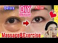 Comment liminer laffaissement sous les yeux en 7 jours massage et exercice