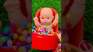 Rainbow Candy Bathtubs 🌈 | M&M’s & Magic Slime Cutting ASMR Super Satisfying #satisfying #asmr