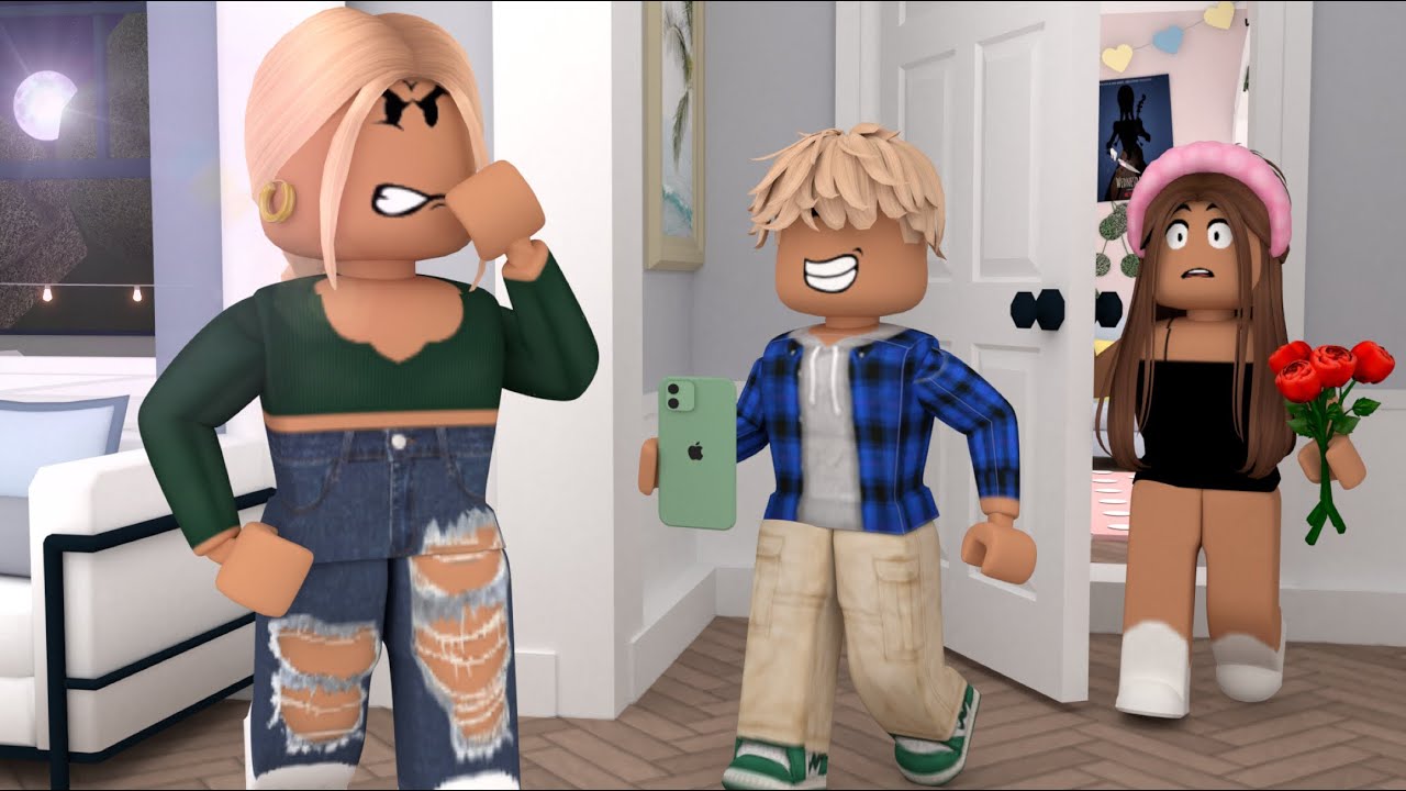 My Toddlers First SLEEPOVER! *DRAMALEONARDS SISTER WAS INVITED?* VOICES!  Roblox Bloxburg Roleplay 