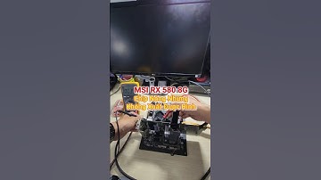 MSI RX 580 8Gb đủ nguồn, chip GPU nóng nhưng không xuất hình | Short #recom #suavga #suapc #suamain