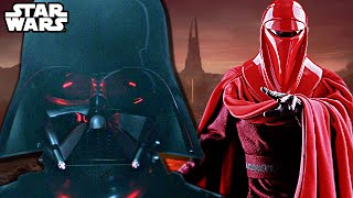 Why Darth Vader HATED Palpatine's Royal Guard  Star Wars Explained