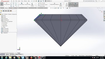 Solidworks Timelapse with Animation - Diamond