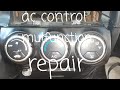 Honda CRV 2003 gen2 AC control malfunction.