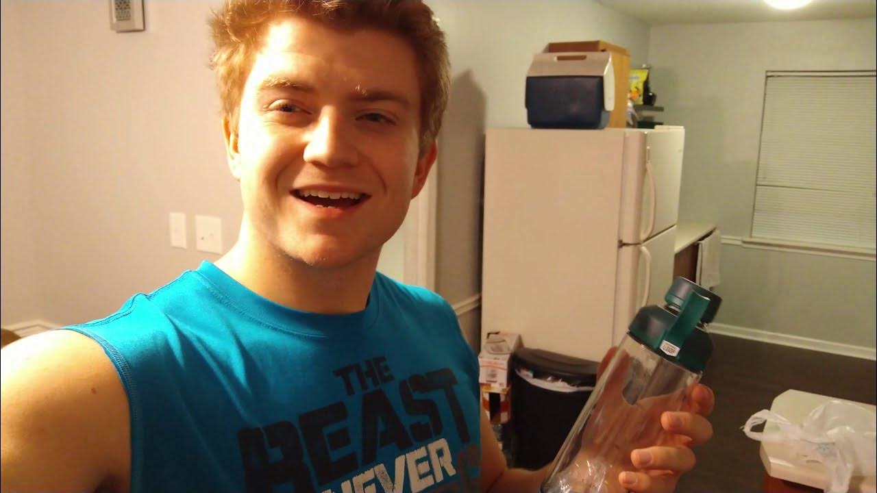 REVIEW BlenderBottle Mantra Glass Shaker Bottle YouTube