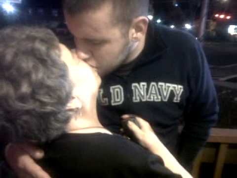 drunk kid makes out with grandma