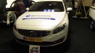 Volvo V60 Plug In Hybrid & Pv 444 & Volvo P210 Duett @ Volvo Classic Car Event 2013