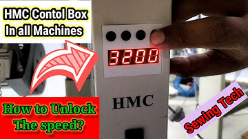 Speed unlock/lock in HMC Control Box/Speed Program In HMC/HMC Setting/HMC Board Speed Setting