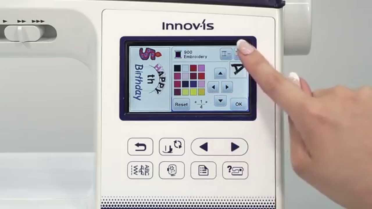 New Innov-is NV800E, NV2600 Enhanced Font Editing