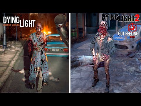 : Dying Light vs Dying Light 2 - Detailed Comparison, combat system, physics, gore system