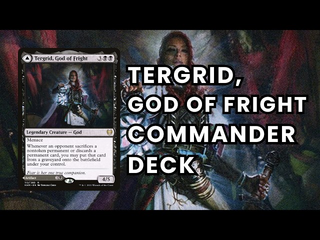 mtg tergrid commander deck Magic the Gathering Tergrid, God of Fright EDH