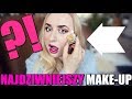 TEST: NAJDZIWNIEJSZY MAKE-UP?!