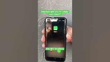 Interfone no celular com vídeo, wt7 #intelbras  #alarme #shorts