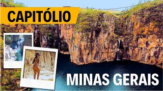 CAPITÓLIO: Cachoeira da Capivara | Mirante dos Canyons | Canela de Ema | Piscinas Naturais