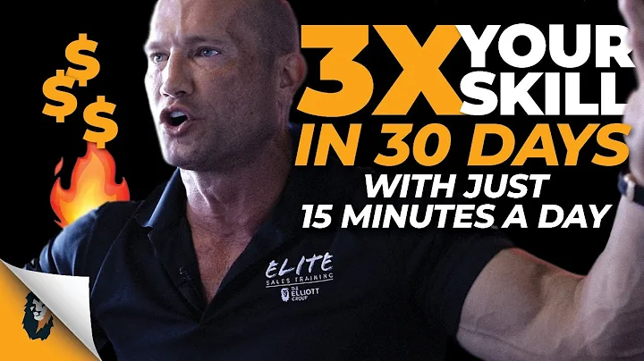 TRIPLE YOUR SKILL IN 30 DAYS WITH JUST 15 MINUTES ...