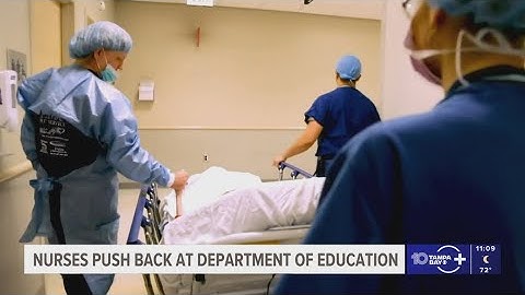 Pushback over nursing not listed as a 