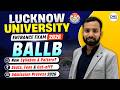 Lucknow University BALLB Entrance Exam 2026 🔥 | LU BALLB Syllabus, Pattern, Seats & Fees 🎓