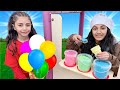 Hadil Pretend Play Selling SAND Ice Cream Toy Shop