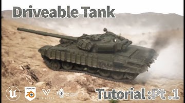 UE4 Tutorial: Tank Tracks with Vigliante Free Assets Part 1/2