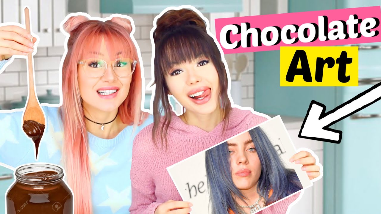 Billie Eilish aus Schokolade 🍫Chocolate Art ViktoriaSarina YouTube