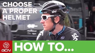 How To Choose The Proper Helmet: With Geraint Thomas of Team Sky