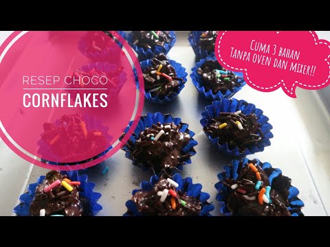 resep-kue-kering-lebaran-tanpa-oven-&-mixer-|-kue-cokelat-choco-cornflakes-#cooking1