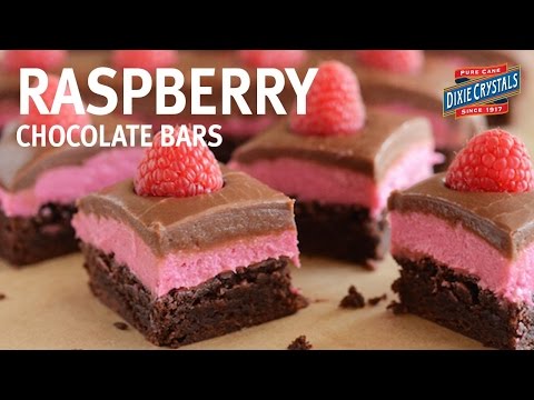 How to make Raspberry Chocolate Bars