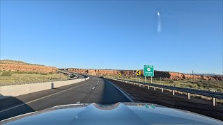 Morning Drive from Albuquerque to Gallup NM 4K Gallup New Mexico To Albuquerque New Mexico Drive With Me