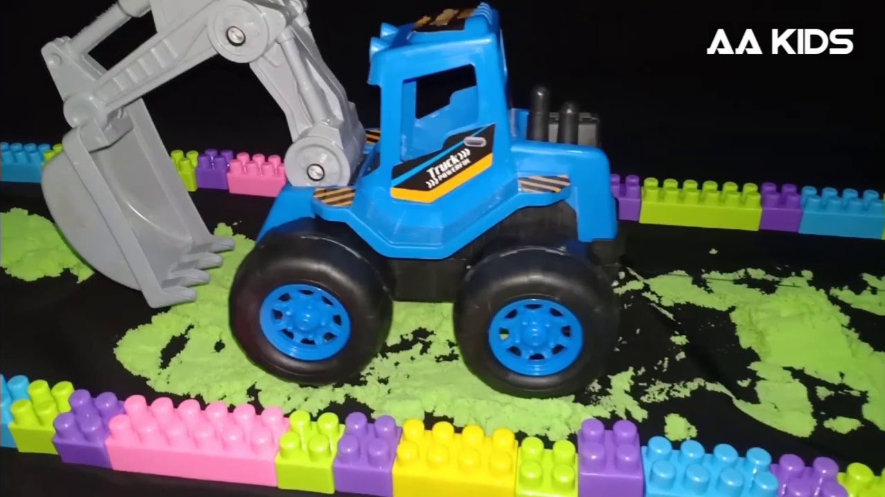 Mobil Mobilan Mainan Anak Dump Truk  Pasir  keruk  Excavator 