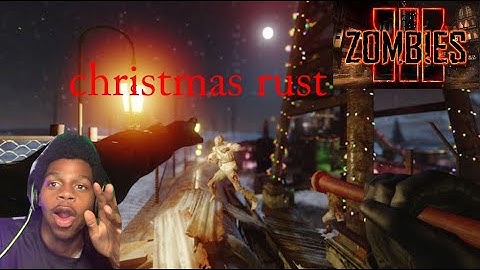 bo3 custom zombies (CHRISTMAS RUST) Gameplay