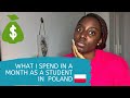 Cost of Living in Poland | How much I spend as a student in Poland