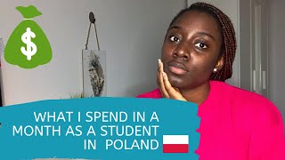 Cost of Living in Poland | How much I spend as a student in Poland